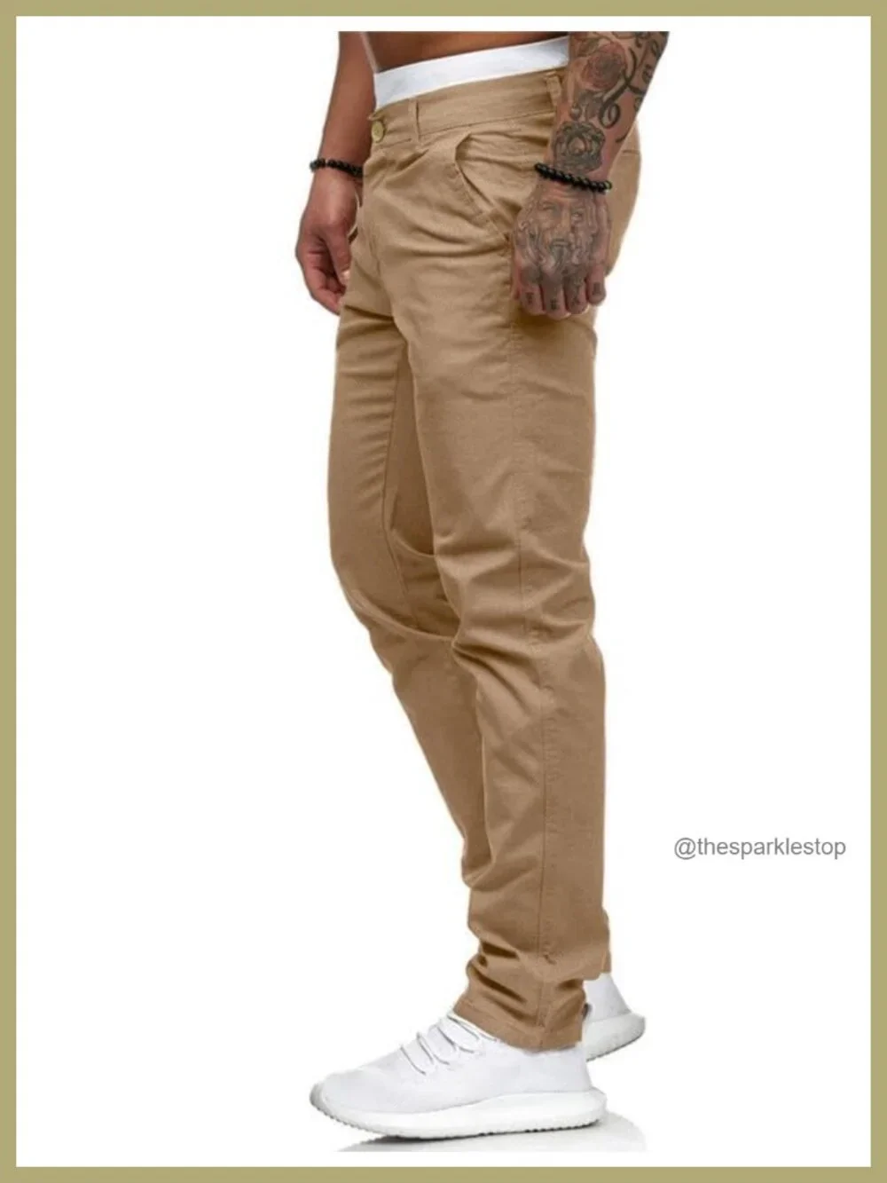 Men's Skinny Stretch Jeans Casual Denim Pants